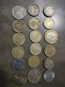 Rare old coins collection