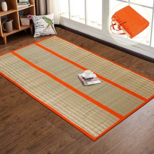 eco-friendly natural river korai grass yoga mat