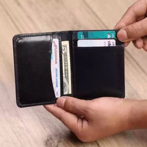 Mens Leather Card Holder