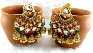 Traditional Kundan Earrings