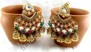 Traditional Kundan Earrings