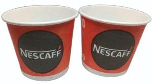 100ml Double Colour Customisable Printed Paper Cups