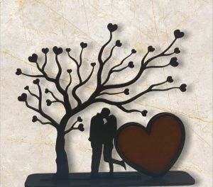 Couple Love Photo Frame Stand