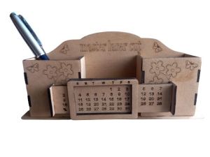 MDF Wooden Pen Stand