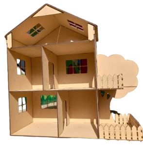 Wooden 3D Puzzle Doll House