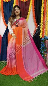 Ladies Multicolor Handloom Saree