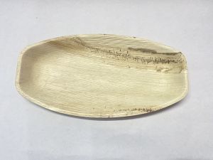 Palm Leaf Oval Tray