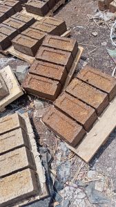 Cow Dung Bricks (a)