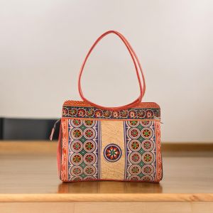 handcrafted pure leather handbag