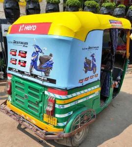 AUTO RICKSHAWS BRANDING SERVICES