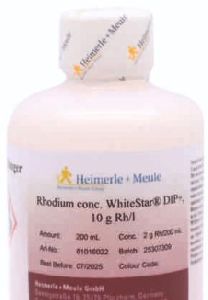 Rhodium White Star Dip+