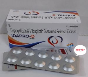 Idapro-D Dapagliflozin and Vildagliptin Sustained Release Tablets