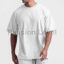 Mens Matty Polyester Drop Shoulder  T-Shirts