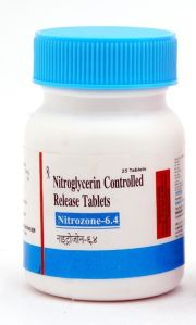 6.4 Mg Nitroglycerin Controlled Release Tablets