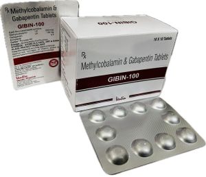 Gibin-100 Gabapentin and Methylcobalamin Tablets