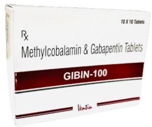 Gibin-100 Gabapentin and Methylcobalamin Tablets
