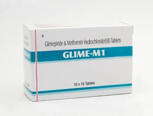 Glime-M1 Glimepiride Metformin Hydrochloride Tablets