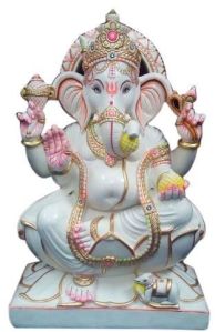 Ganesh Marble Statue