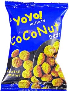 Coconut Buds - Foxtail Millet Sweet Pops Millet Snacks 20gm