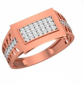 R-SJGR-2234 Mens Rose Gold Ring