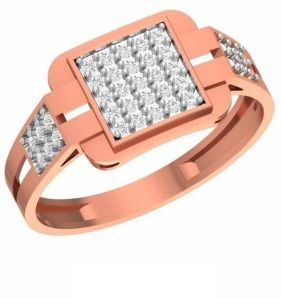 R-SJGR-2247 Mens Rose Gold Ring