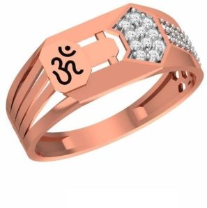 R-SJGR-2253 Mens Rose Gold Ring