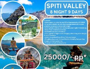 majestic spiti valley tour package services