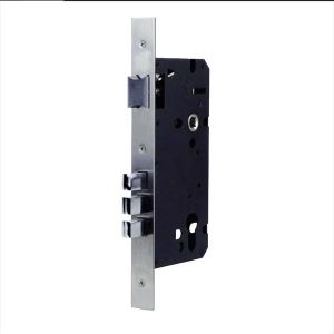 Anodised Black 45x85mm Double Door Mortise Lock