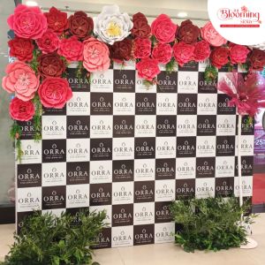 Big size Paper flowers for backdrop
