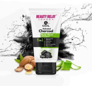 4 Coal Activated Charcoal Body Wash