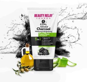 4 Coal Activated Charcoal Face Mask