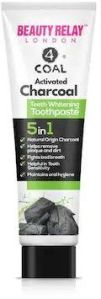 4 Coal Activated Charcoal Teeth Whitening Toothpaste