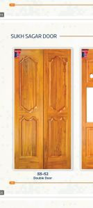 teak wood carving door
