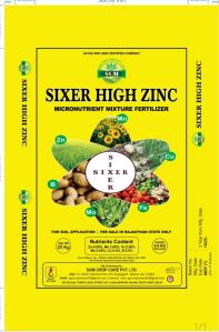 sixer high zinc fertilizer