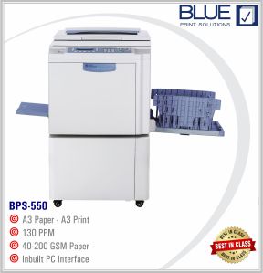 BPS550 BLUE Digital Duplicator