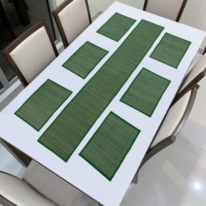 ecofriendly natural korai grass table mat set