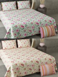 Nandini  Cotton Bed Sheet Set
