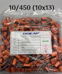 10 MFD - 450 VDC Orange Capacitor