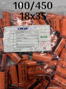 100 MFD - 450V DC Orange Capacitor