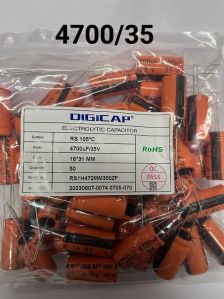 4700 MFD- 35 VDC Orange Capacitor