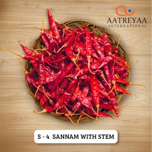 S-4 Sannam with Stem Red Chilli
