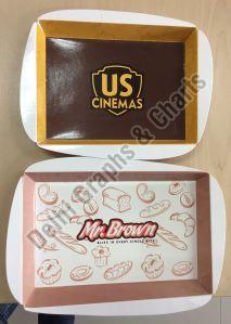 Disposable Food Serving Paper Tray