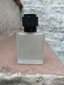 Glass Frosted Perfume Bottle