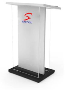 Acrylic & Wooden Podium Stand At Best Price (SP-545)