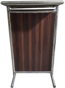 Wooden Podium & Stainless Steel Lectern Stand (SP-539)