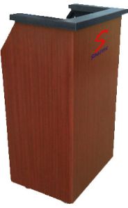 Teak Wooden Lectern Stand For Office (SP-556)