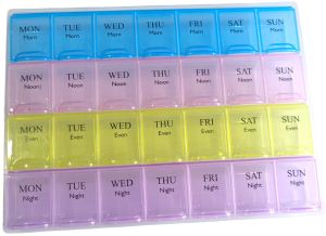 28 Days Pill Box