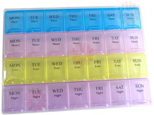 28 Days Pill Box