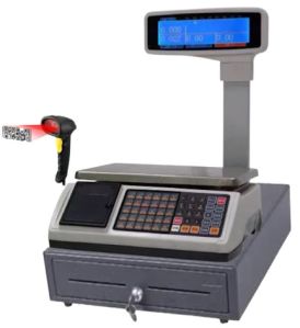 Clonet SS Platter CL-920 Receipt Printing Scale, Power Supply : 150 To 220V