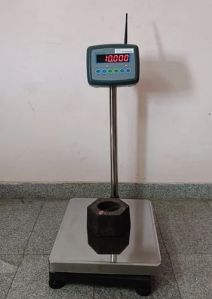 Stainless Steel Platform Weighing Scale, Display Type : Digital